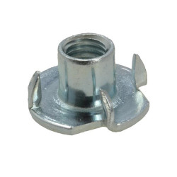 Tee Nut Metric Zinc 4 Prong